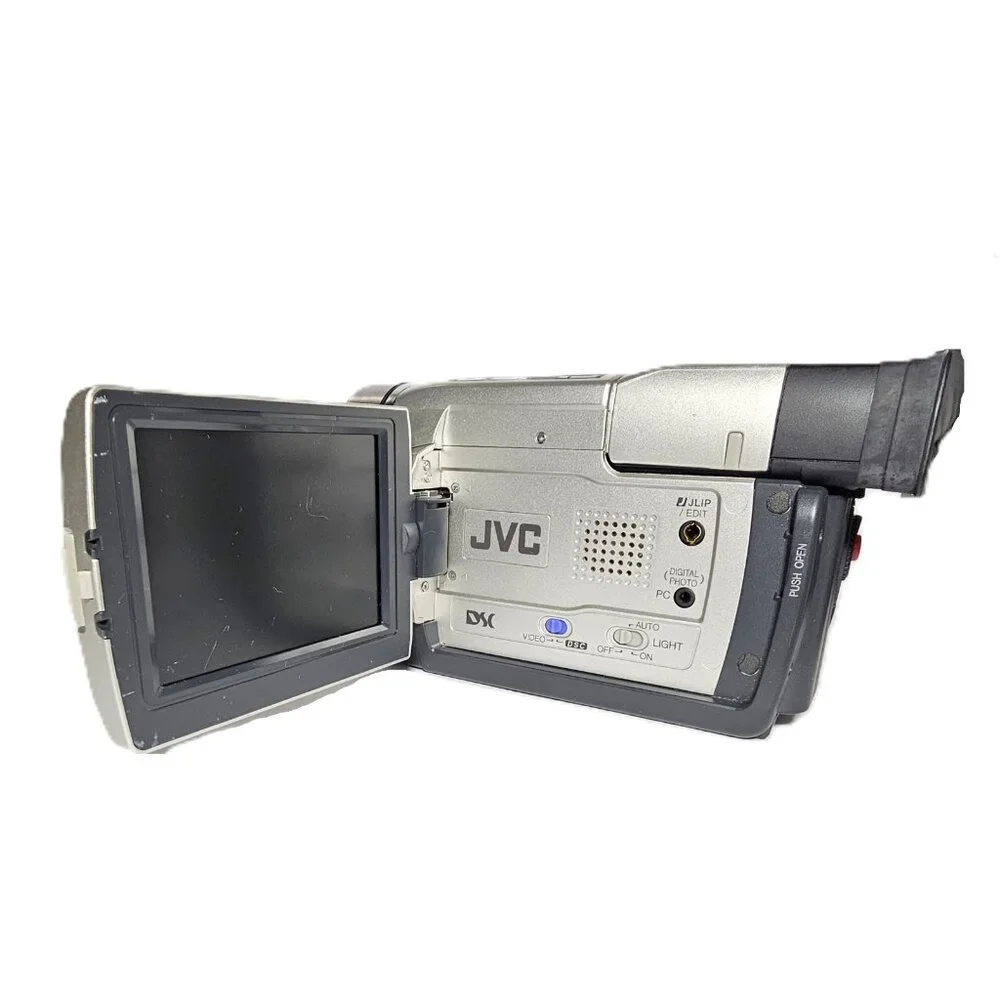 JVC GR-DVL805U Silver 250X Digital Zoom Digital Camcorder UNTESTED PARTS ONLY